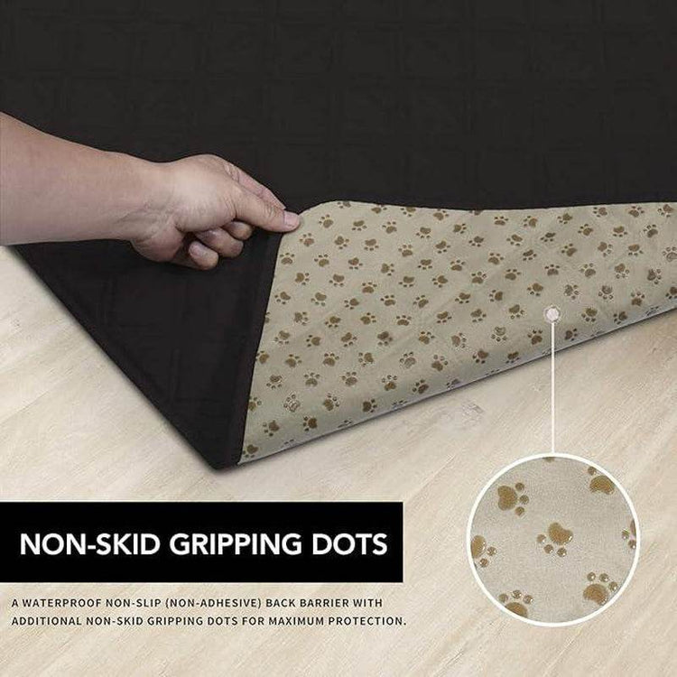 100% Waterproof Dog Bed Cover - Non-Slip Pet Furniture Protector | Machine Washable Couch & Sofa Cover with Anti-Slip Backing - The Max & Rex Collection