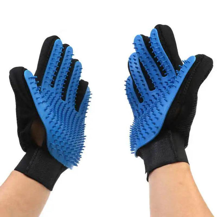 NONOR Rubber Pet Bath Brush Protection Silicone Cat Comb Glove Massage Grooming Dogs Cats Supplies - The Max & Rex Collection
