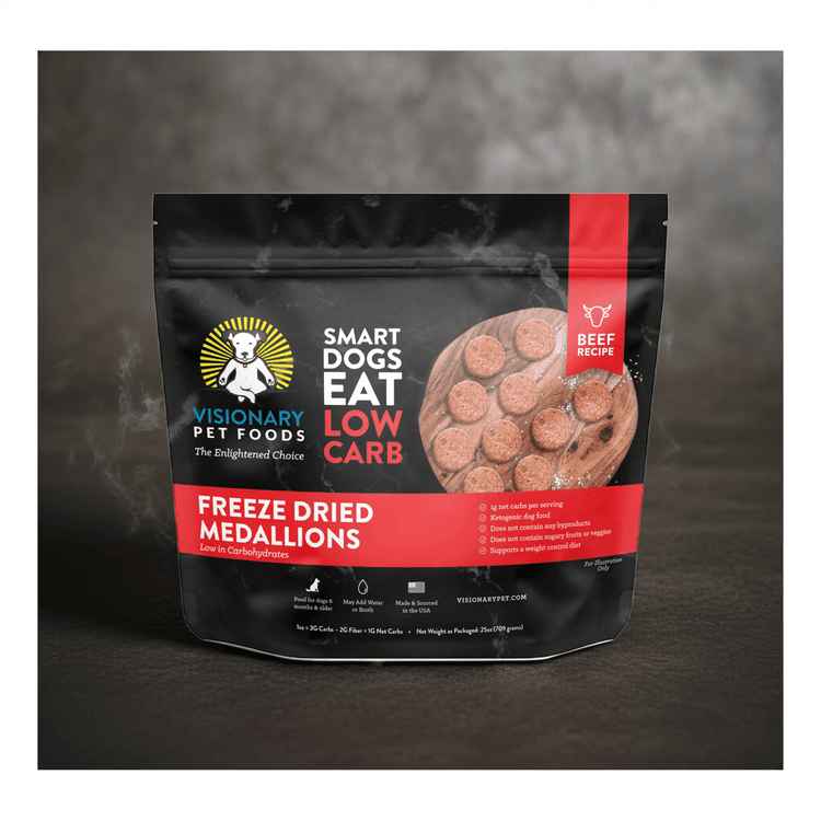 Freeze Dried Food | Beef Recipe | 25oz Bag - The Max & Rex Collection