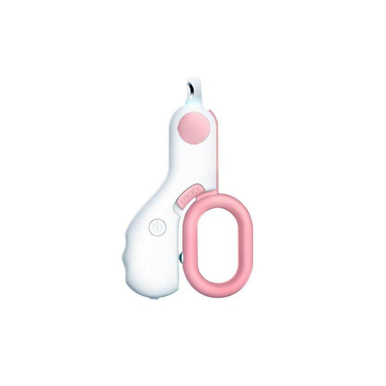 Professional Pet Nail Clippers with LED Light - Stainless Steel Dog Cat Nail Trimmers | Illuminated Precision Grooming Tool - The Max & Rex Collection