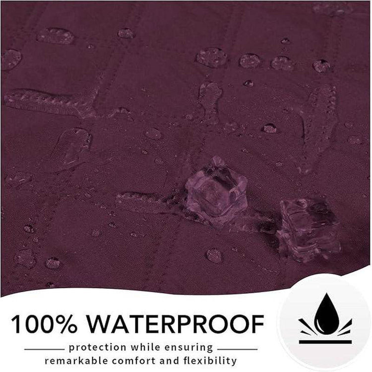 100% Waterproof Dog Bed Cover - Anti-Slip Pet Furniture Protector | Machine Washable Couch & Sofa Cover with Non-Slip Backing - The Max & Rex Collection