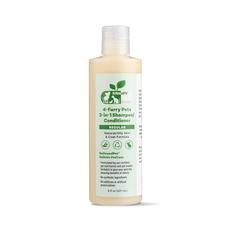 4-FURRY PETS 2-IN-1 *REGULAR SHAMPOO & CONDITIONER - The Max & Rex Collection