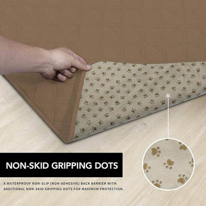 100% Waterproof Dog Bed Cover - Non-Slip Pet Furniture Protector | Machine Washable Couch & Sofa Cover with Anti-Slip Backing - The Max & Rex Collection