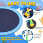 Round Spray Water Pad - Durable Pet Sprinkler Toy for Dogs | Interactive Outdoor Summer Water Play Mat - The Max & Rex Collection