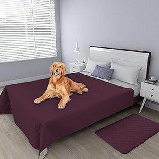 100% Waterproof Dog Bed Cover - Anti-Slip Pet Furniture Protector | Machine Washable Couch & Sofa Cover with Non-Slip Backing - The Max & Rex Collection