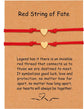 Pet Memorial Bracelet with Rainbow Bridge & Paw Print Charm - Adjustable Red String Pet Loss Gift | Dog Cat Memory Jewelry - The Max & Rex Collection