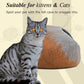 Premium Merino Wool Cat Cave - Handcrafted Felt Cat Bed Made from 100% Pure Merino Wool in Nepal - The Max & Rex Collection