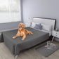 Easy-Going 100% Waterproof Dog Bed Cover Washable Couch Cover Non-Slip Sofa Cover Leakproof Blanket Furniture Protector Cover Reusable Incontinence Bed Underpads for Pets Kids Dog Cat(68X82 In,Gray)
