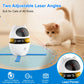 Automatic 3 in 1 Interactive Cat Toy with Laser and Feather for Indoor