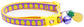 Tropical Pineapple Cat Collar – Breakaway Safety Design, Handmade - The Max & Rex Collection