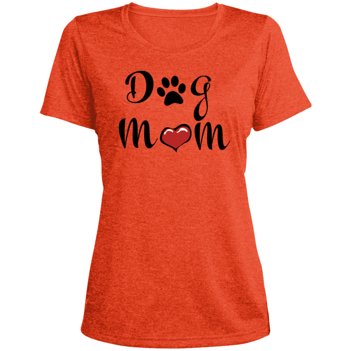 Dog Mom Ladies Dri-Fit T-Shirt – Moisture-Wicking Performance Tee - The Max & Rex Collection