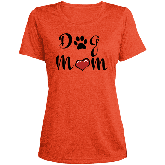 Dog Mom Ladies Dri-Fit T-Shirt – Moisture-Wicking Performance Tee - The Max & Rex Collection