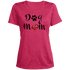 Dog Mom Ladies Dri-Fit T-Shirt – Moisture-Wicking Performance Tee - The Max & Rex Collection