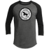 Dog Dad Baseball Tee – Men’s 3/4 Sleeve Vintage Pet Lover Shirt - The Max & Rex Collection