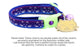 Glowing Cat Faces Breakaway Cat Collar - The Max & Rex Collection