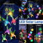 Solar Garden Wind Chime – LED Color-Changing Lights with Crystal Ball & Hummingbird Design - The Max & Rex Collection
