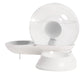Auto-Myst Automatic Gravity Pet Water Dispenser - 2-in-1 Filtered Water & Food Bowl System with 2.8L Capacity - The Max & Rex Collection