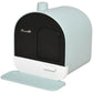 Covered Cat Litter Box with Odor Filter - Complete Privacy Kit with Tray, Scoop & Mat | Green Hooded Litter House - The Max & Rex Collection