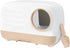 Petament Cat Litter Box,Fully Enclosed Litter Box Holds Odors,Prevents Urine and Litter Leakage, Assembly Free,Easy to Clean Stylish Litter Box Furniture with Pull-Out Litter Tray and Litter Scoop1