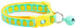 Tropical Pineapple Cat Collar – Breakaway Safety Design, Handmade - The Max & Rex Collection