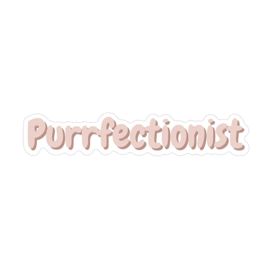 Purrfectionist Sticker - The Max & Rex Collection